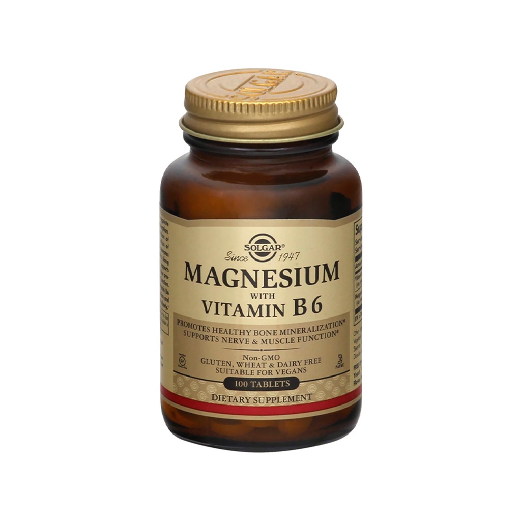 Solgar      Magnesium me Vitaminë B6