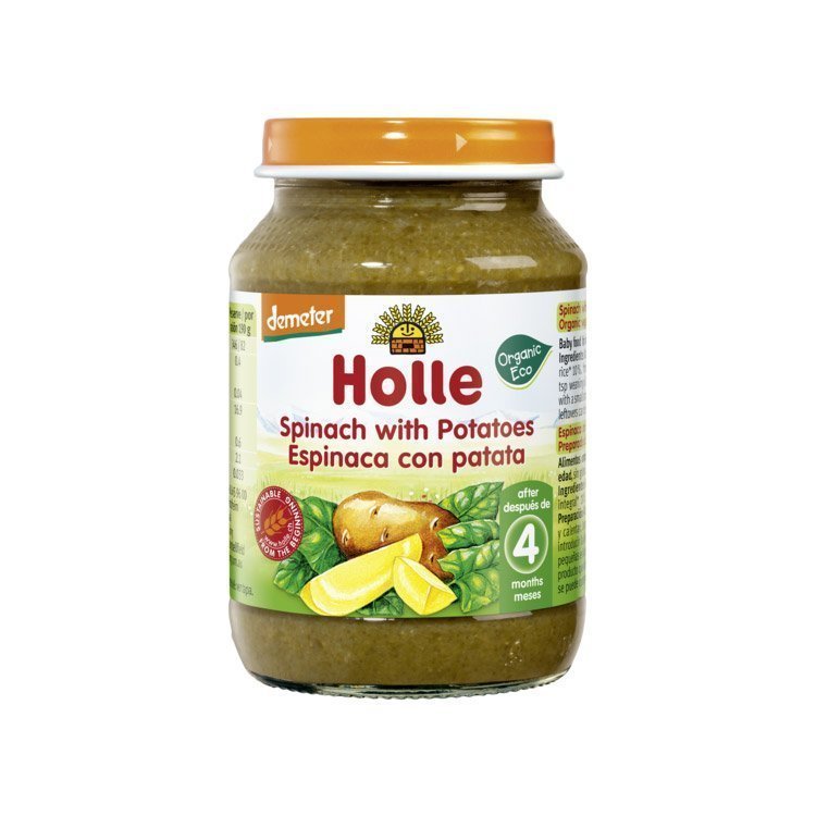 Holle      Pure me spinaq dhe patate (4m+)