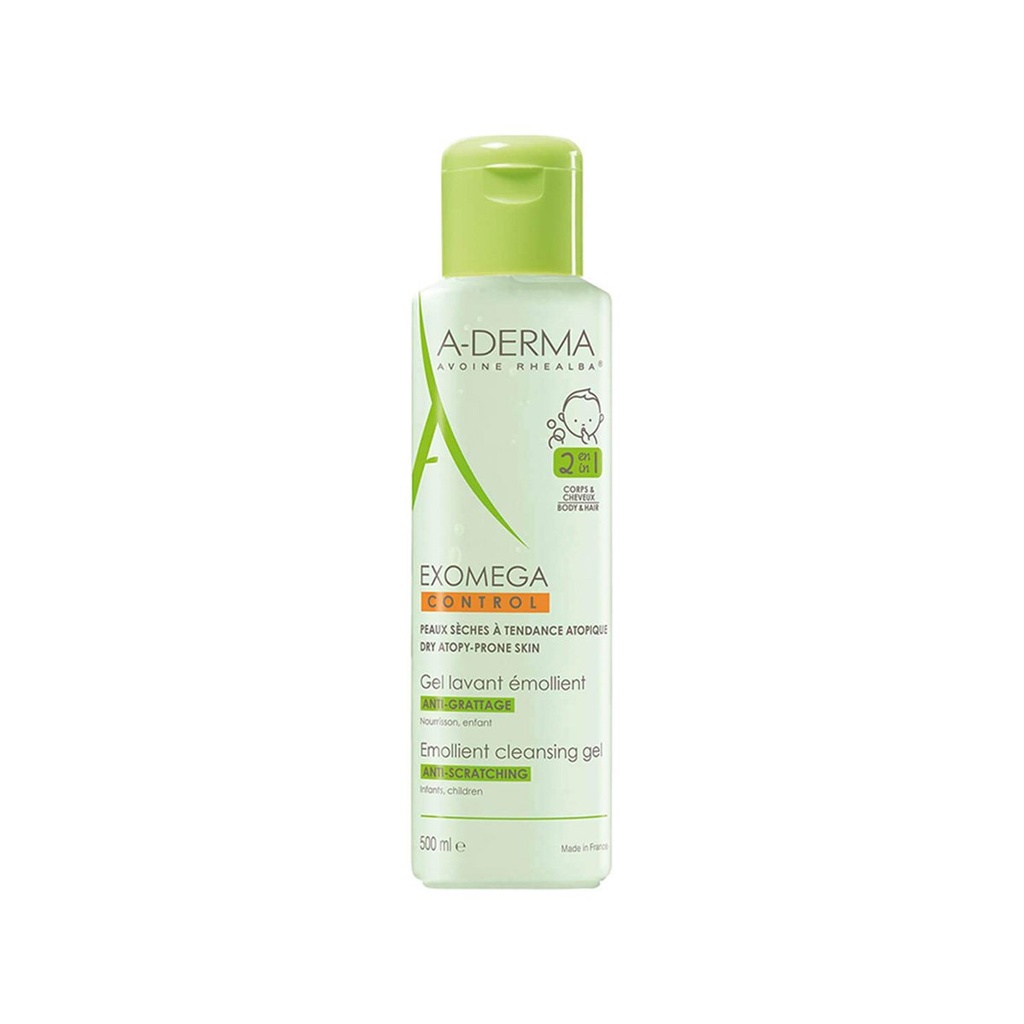A-derma      Exomega xhel larës, zbutës për lëkura atopike