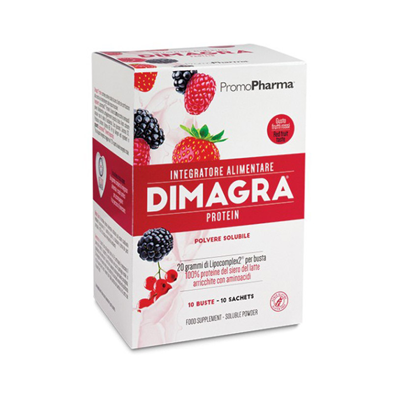 Promo Pharma      Dimagra Proteinë me shije frutash