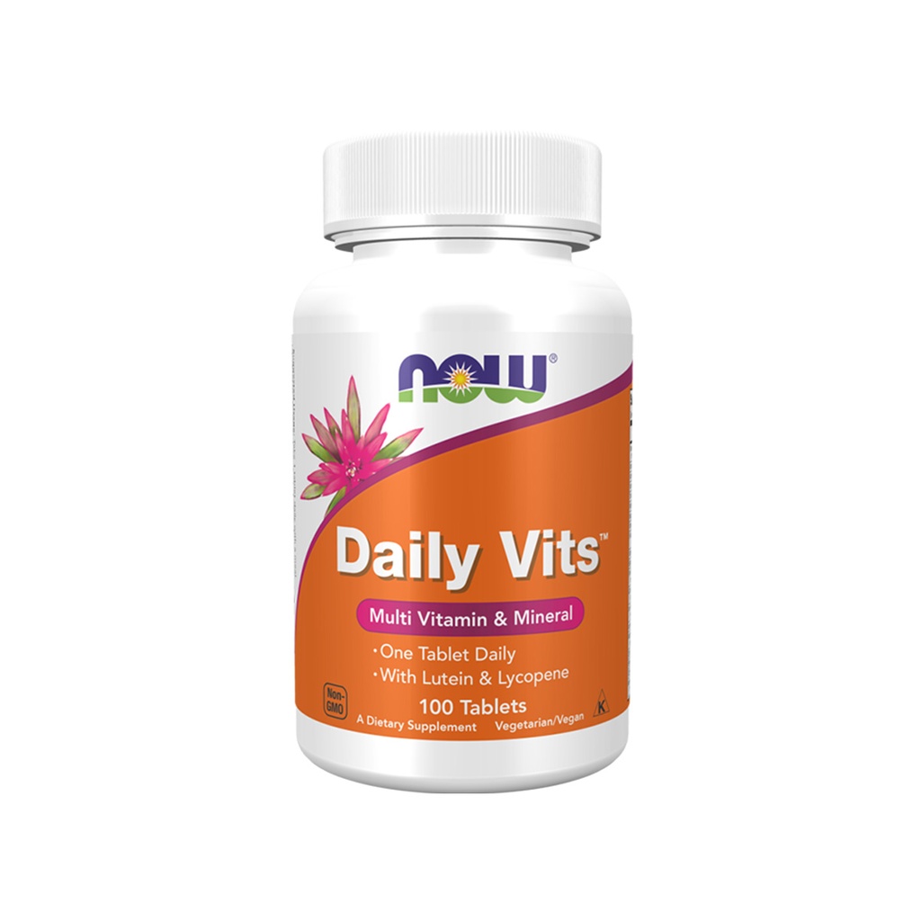 Now      Daily Vits tablets