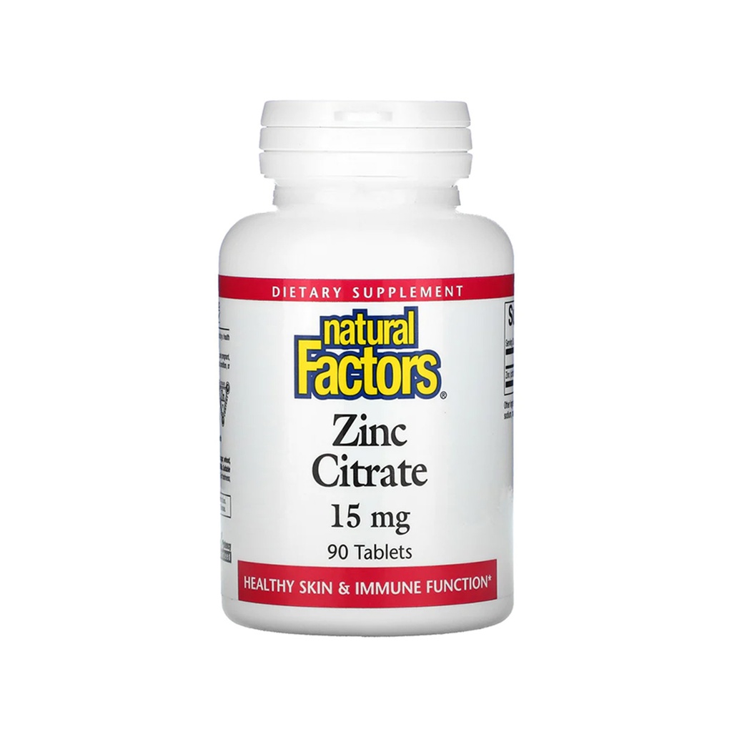 Natural Factors      Zinc Citrate 15mg