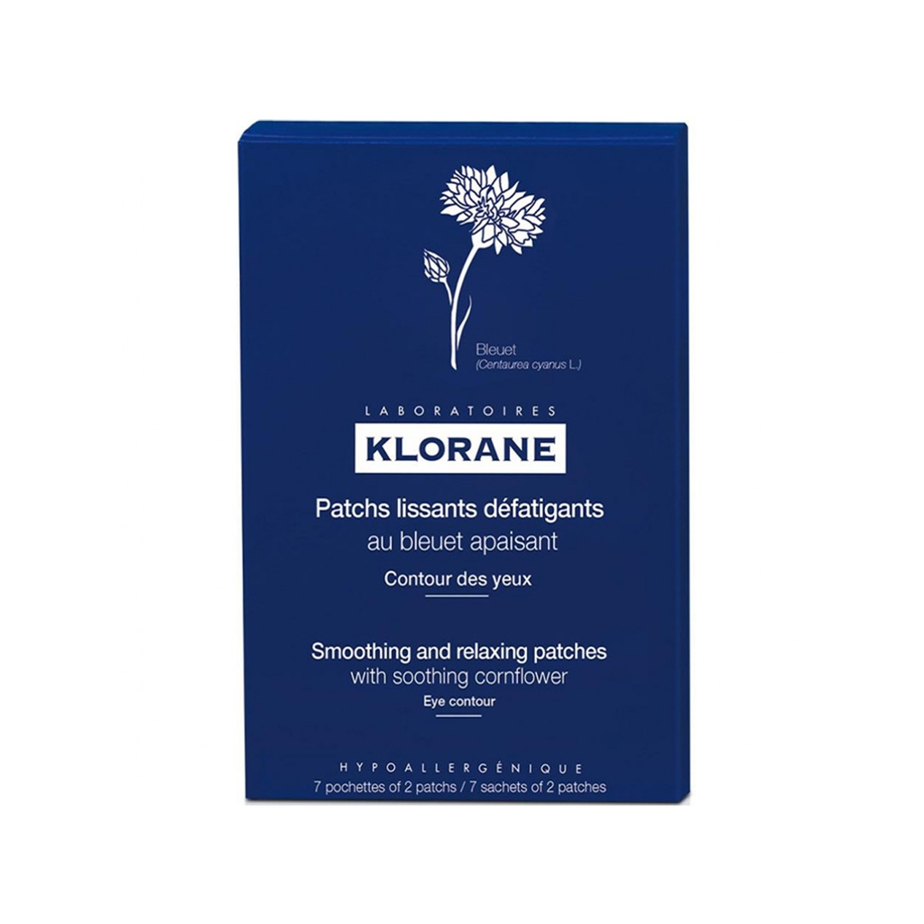 Klorane      Smoothing and relaxing eye patches