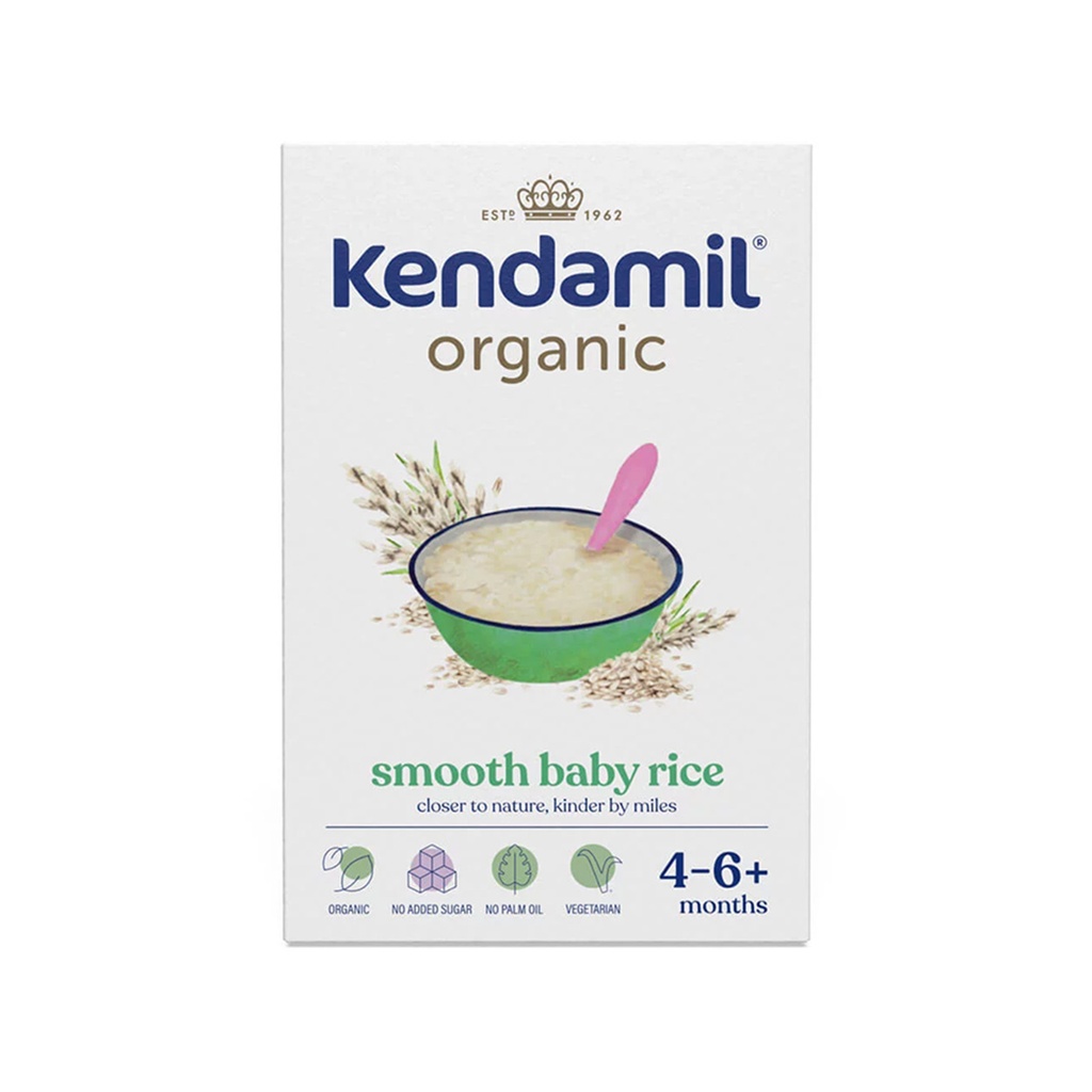 Kendamil      Organic Smooth Baby Rice (4m+)