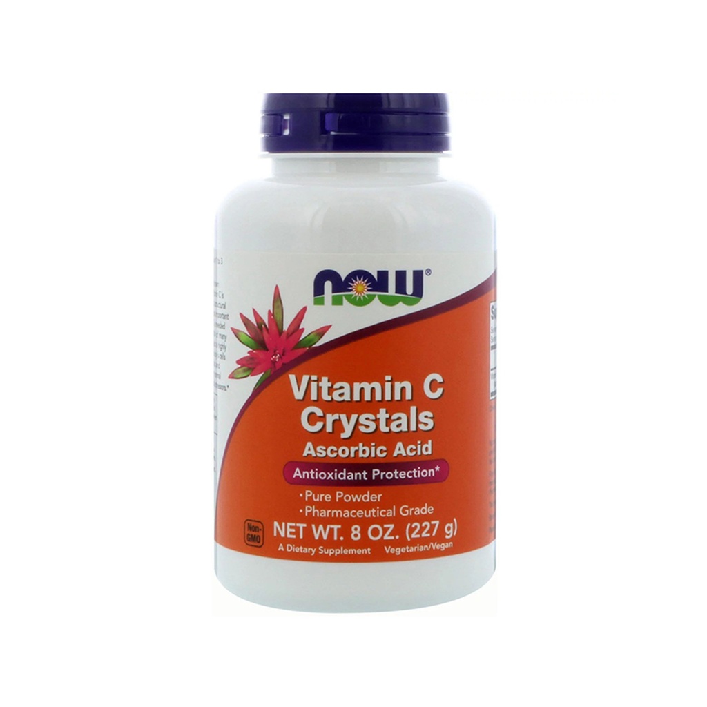 Now      Vitamin C Crystals Powder