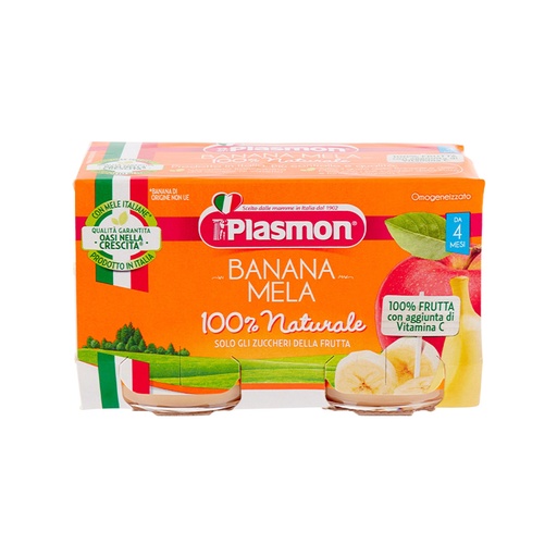 Plasmon      Pure Mollë Banane (4m+)