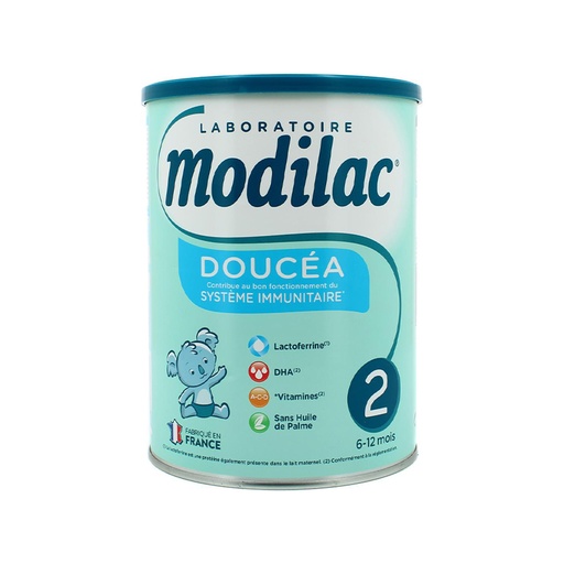 Modilac      Doucea 2, qumësht formulë (6-12m)