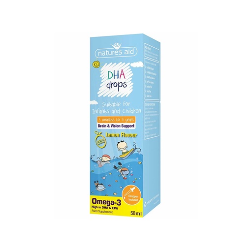 Natures Aid      Mini Drops DHA