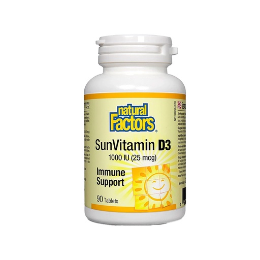 Natural Factors      Vitaminë D3 1000 UI