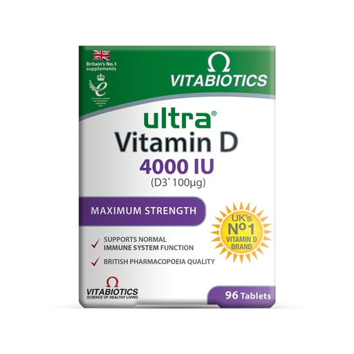 Vitabiotics      Ultra Vitamin D 4000 IU