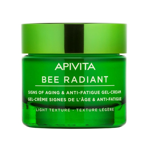 Apivita      Bee Radiant      Signs of Aging & Anti-Fatigue Gel-Cream      Light Texture