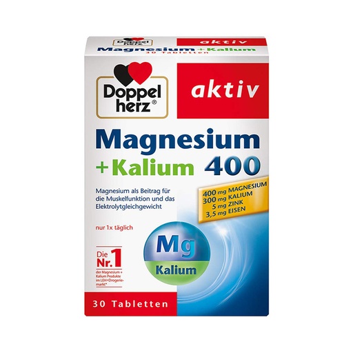 DoppelHerz      Magnesium + Kalium 400