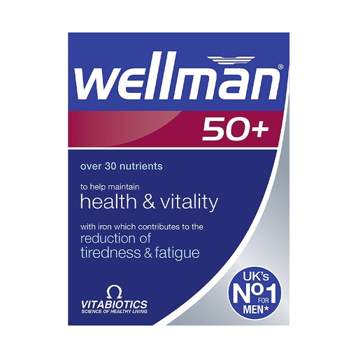 Vitabiotics      Wellman 50+