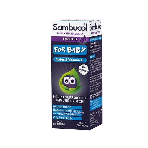Sambucol      Black Elderberry pika për fëmijë (6m+)