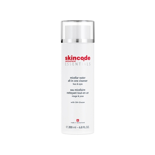Skincode      Essentials Solucion pastrues për fytyrën dhe sytë