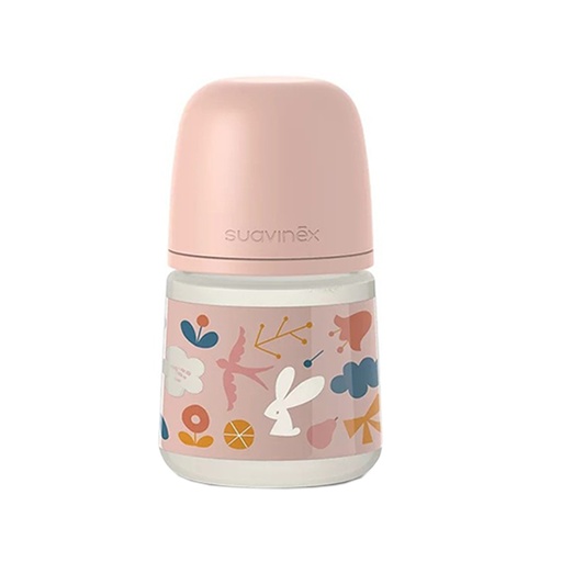 Suavinex      Pink Forest Shishe me biberon fiziologjik 150ml (0m+)