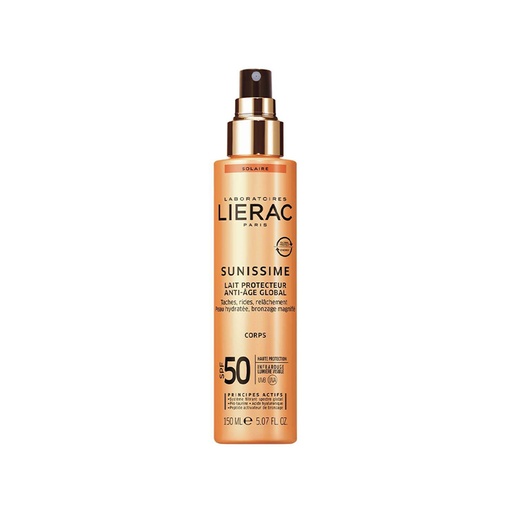 Lierac      Sunissime Qumësht trupi energjizues dhe mbrojtës SPF 50