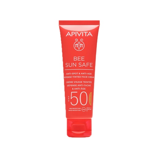 Apivita      Bee Sun Safe Anti-Spot & Anti-Age Tinted (SPF 50)