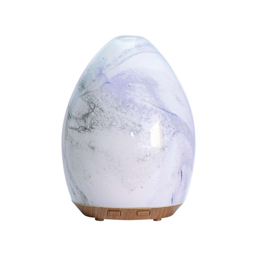 Now      Ultrasonic Glass Swirl USB Oil Diffuser