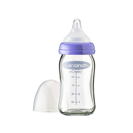 Lansinoh      Glass Feeding Bottles with NaturalWave® Teat
