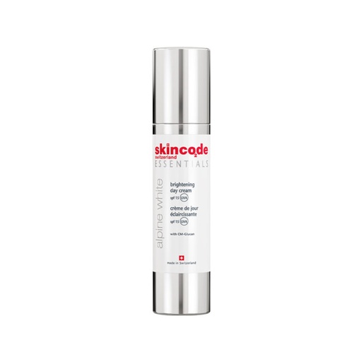 Skincode      Alpine White Krem dite zbardhues (SPF 15)