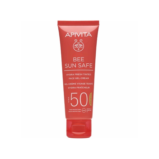 Apivita      Bee Sun Safe Hydra Fresh Tinted Gel Cream (SPF 50)
