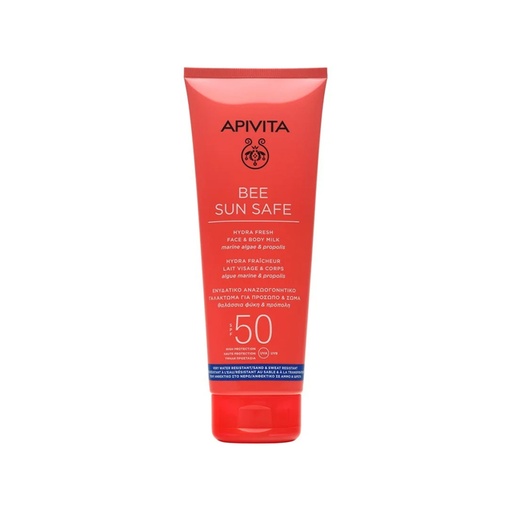 Apivita      Bee Sun Safe Hydra Fresh Face & Body Milk (SPF 50)