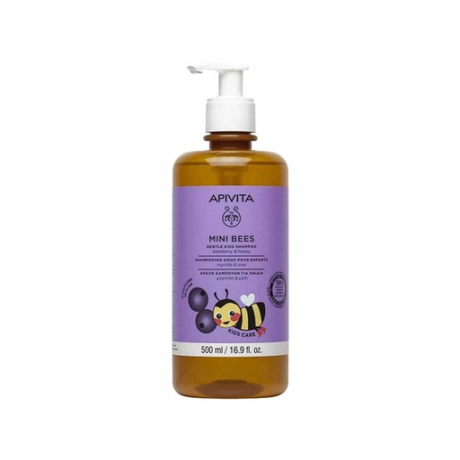 Apivita      Mini Bees Gentle Kids Shampoo with Blueberry & Honey