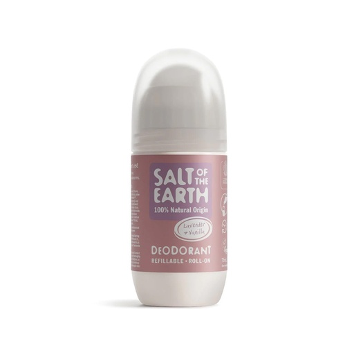 Salt of the Earth      Lavender & Vanilla Natural Refillable Roll-On Deodorant