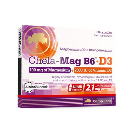 Olimp Labs      Chela Mag B6 + D3