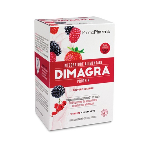 Promo Pharma      Dimagra Proteinë me shije frutash