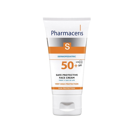 Pharmaceris      Safe Protective Krem mbrojtës për fytyrën e bebes nga dita e parë e lindjes (SPF 50+)
