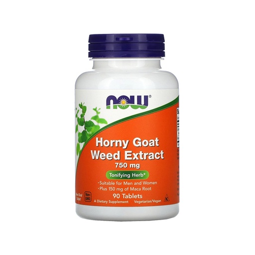 Now      Horny Goat Weed Extract 750mg