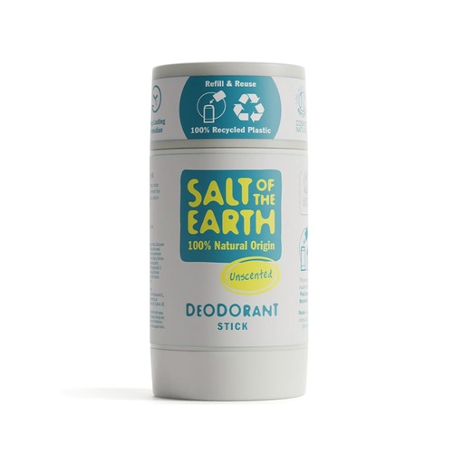 Salt of the Earth      Unscented Natural Deodorant Stick