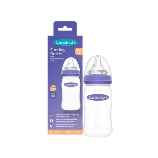 Lansinoh      Feeding Bottle, shishe plastike