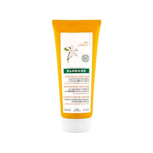 Klorane      Sun Radiance Balsam riparues për flokët e ekspozuar ndaj diellit