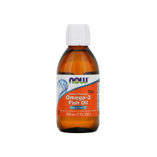 Now      Omega-3 Fish Oil Liquid
