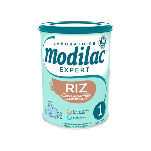 Modilac Expert      Qumësht formulë RIZ 1 (0-6m)