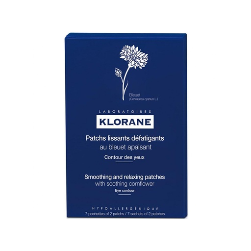 Klorane      Smoothing and relaxing eye patches