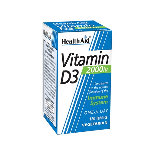 Health Aid      Vitamin D3 2000IU
