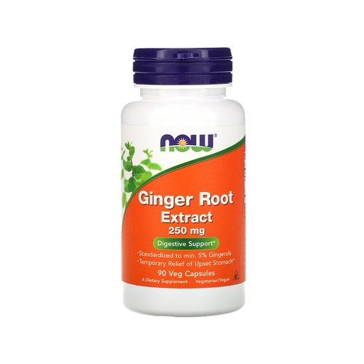 Now      Ginger Root Extract 250mg