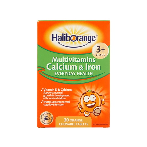 Haliborange      Multivitamins Calcium & Iron (3 vjec+)