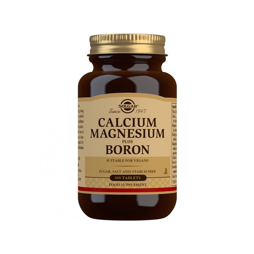Solgar      Calcium Magnesium Plus Boron