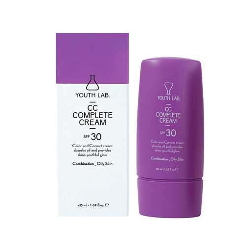 YouthLab      CC Complete Cream SPF 30 (për lëkura mikse-të yndyrshme)