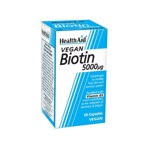 Health Aid      Biotinë 5000µg me Vitaminë B5