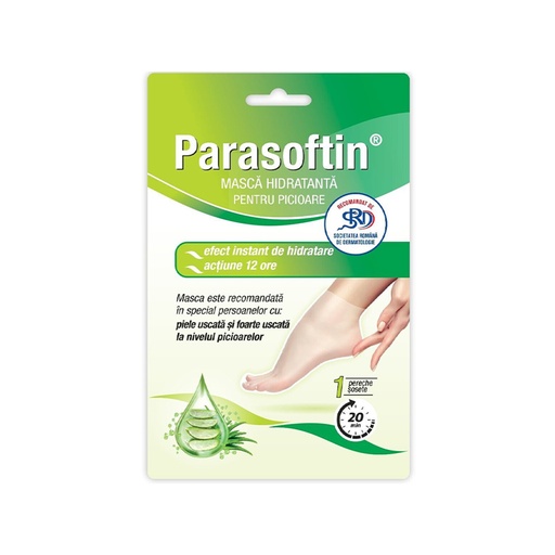 Parasoftin      Moisturizing Foot Mask With Aloe Vera