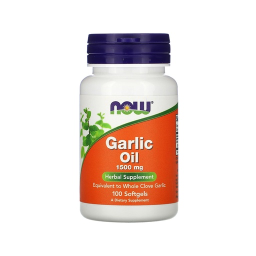 Now      Garlic Oil
