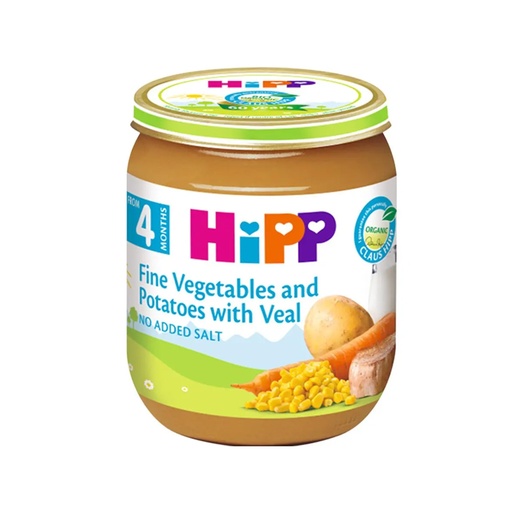 Hipp      Pure Karrota, patate dhe mish pule (4m+)